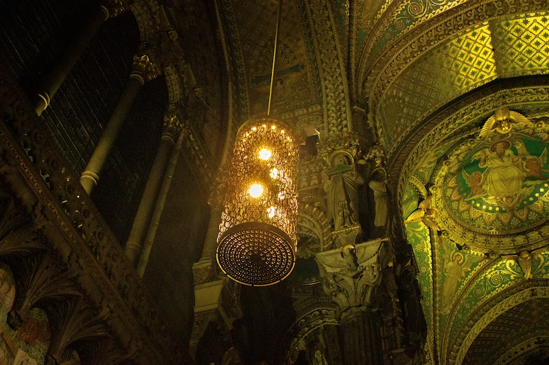 Photo Lustre Notre Dame de Fourvière Lyon