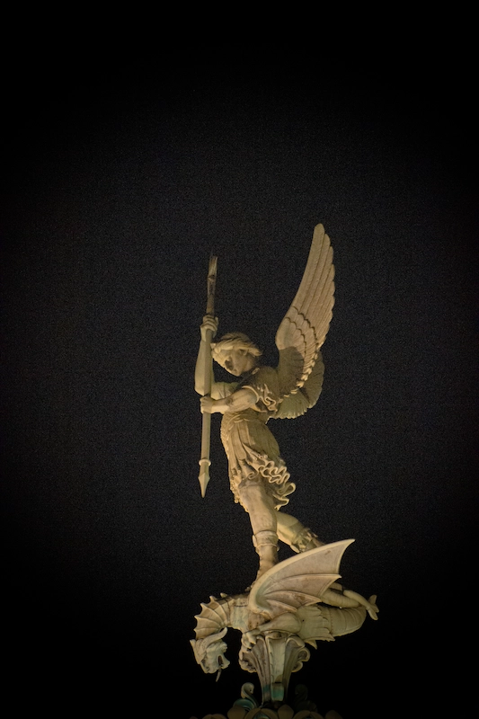 Photo Statue Notre Dame de Fourvière Lyon